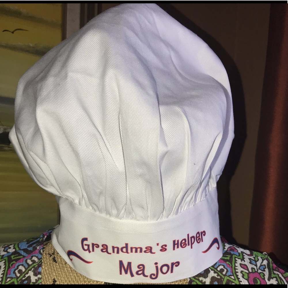 Kids Chef Hat “Grandma Helper”